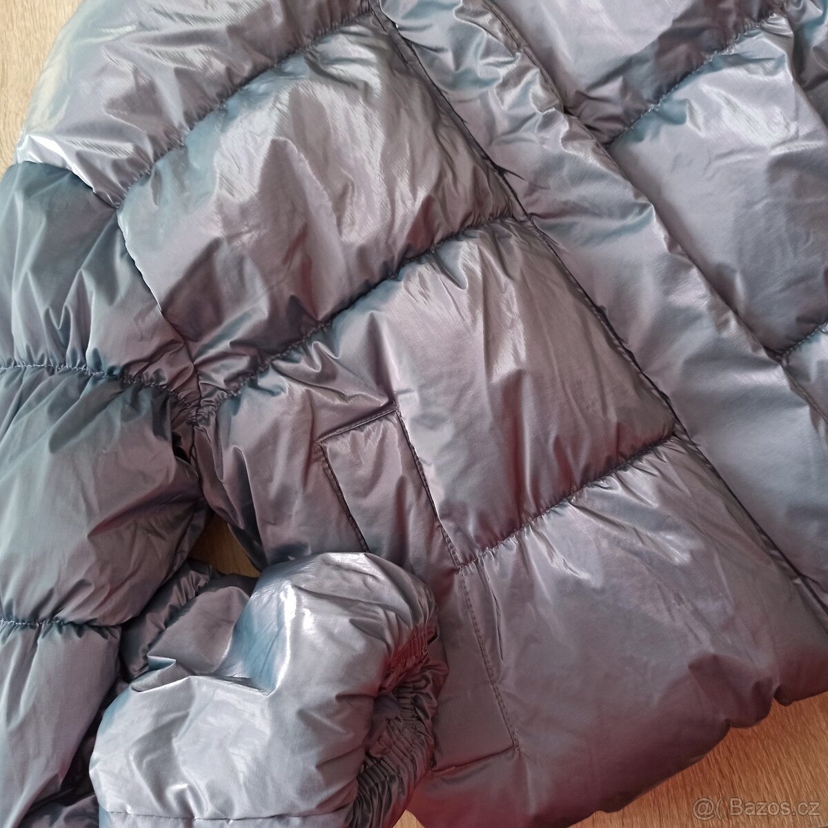 Dívčí zimní bunda-Nová-vel.140/146 - 2