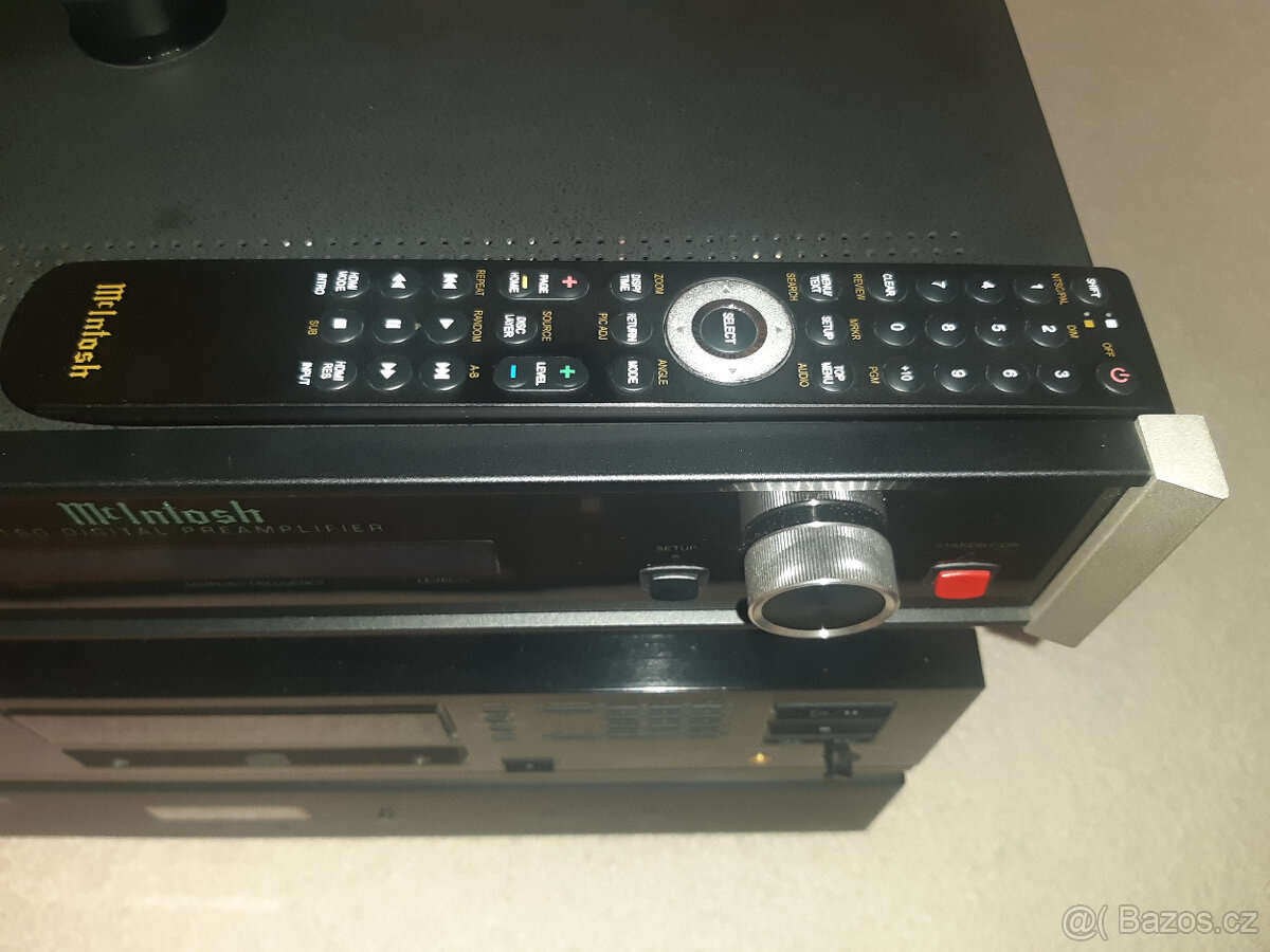 Predám predzosilovač s DAC prevodníkom McIntosh D150 - 2