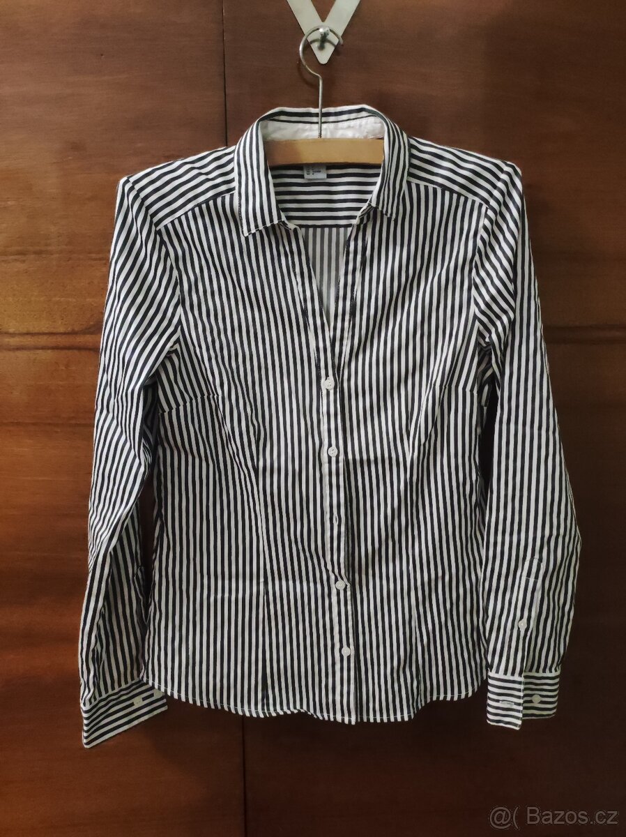 Dámská košile, proužek, vel. 38 - 2