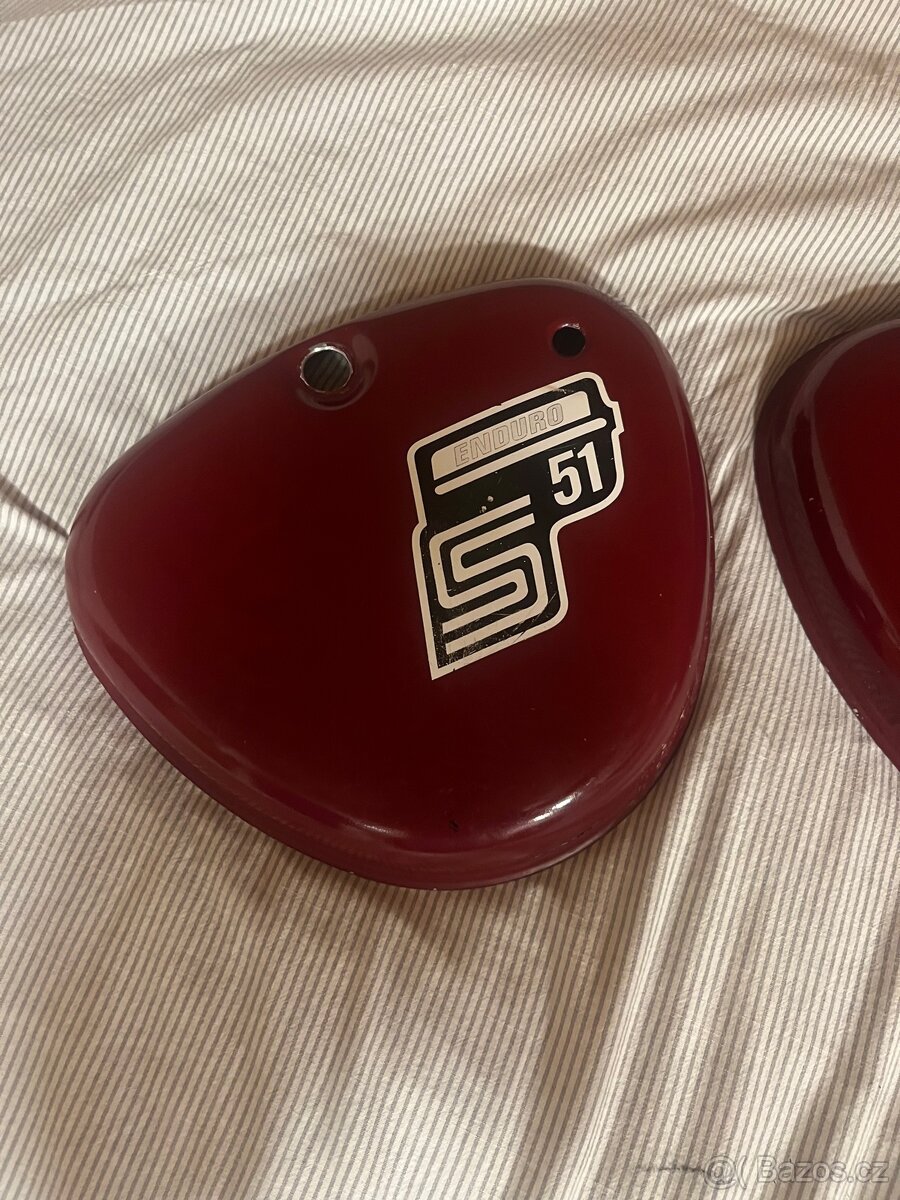 Červené kastle simson s51 - 2