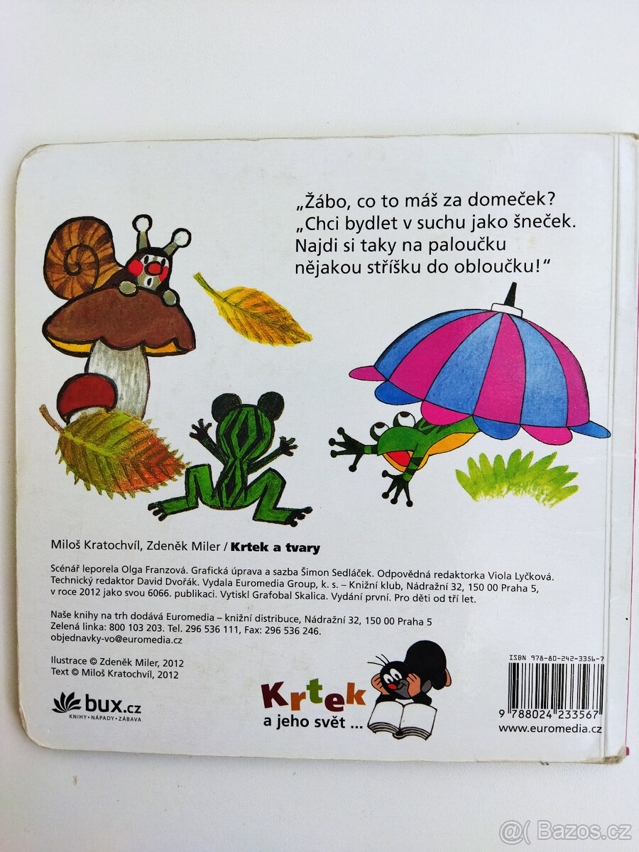 Leporelo Krtek a tvary - 2