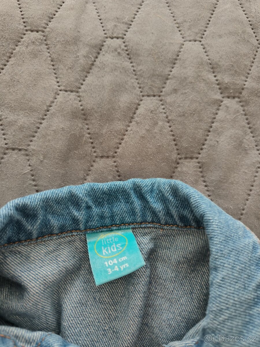 Džínová bundička vel. 104 - 2