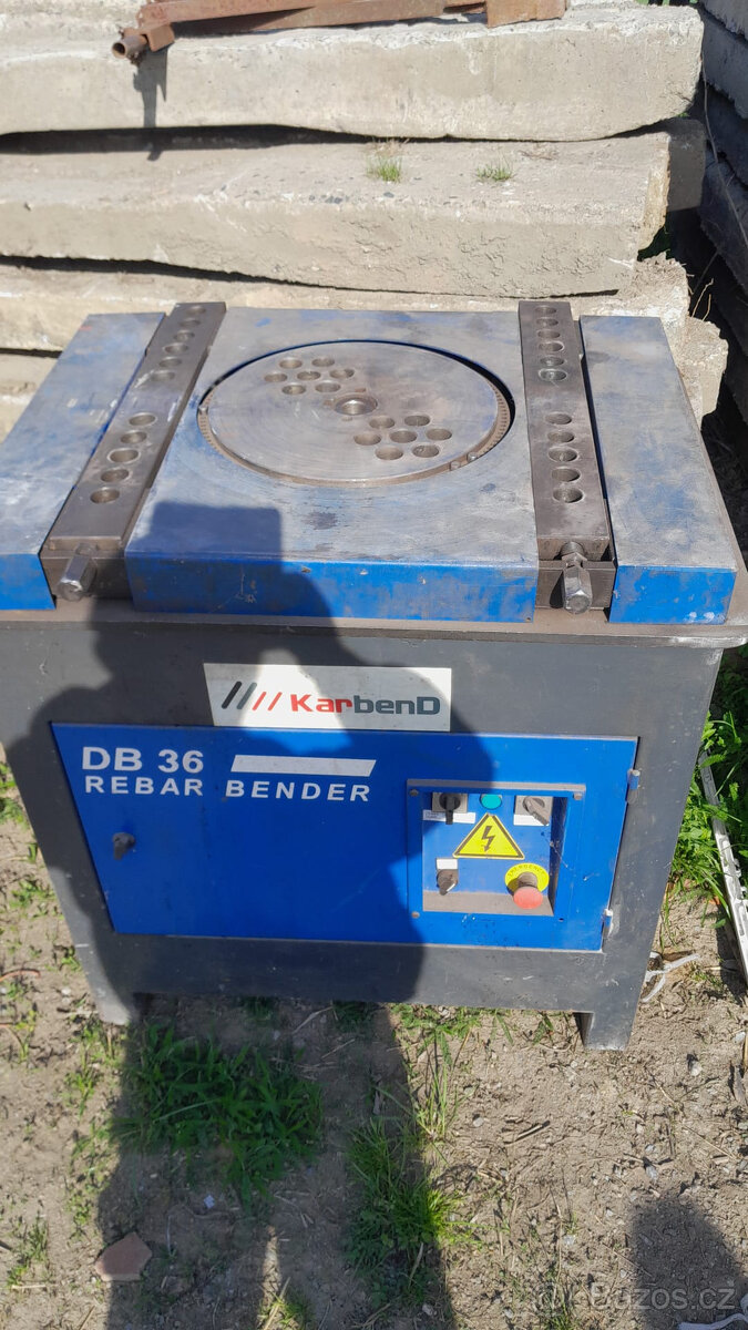 ohýbačka betonářské oceli DB 36 - 2