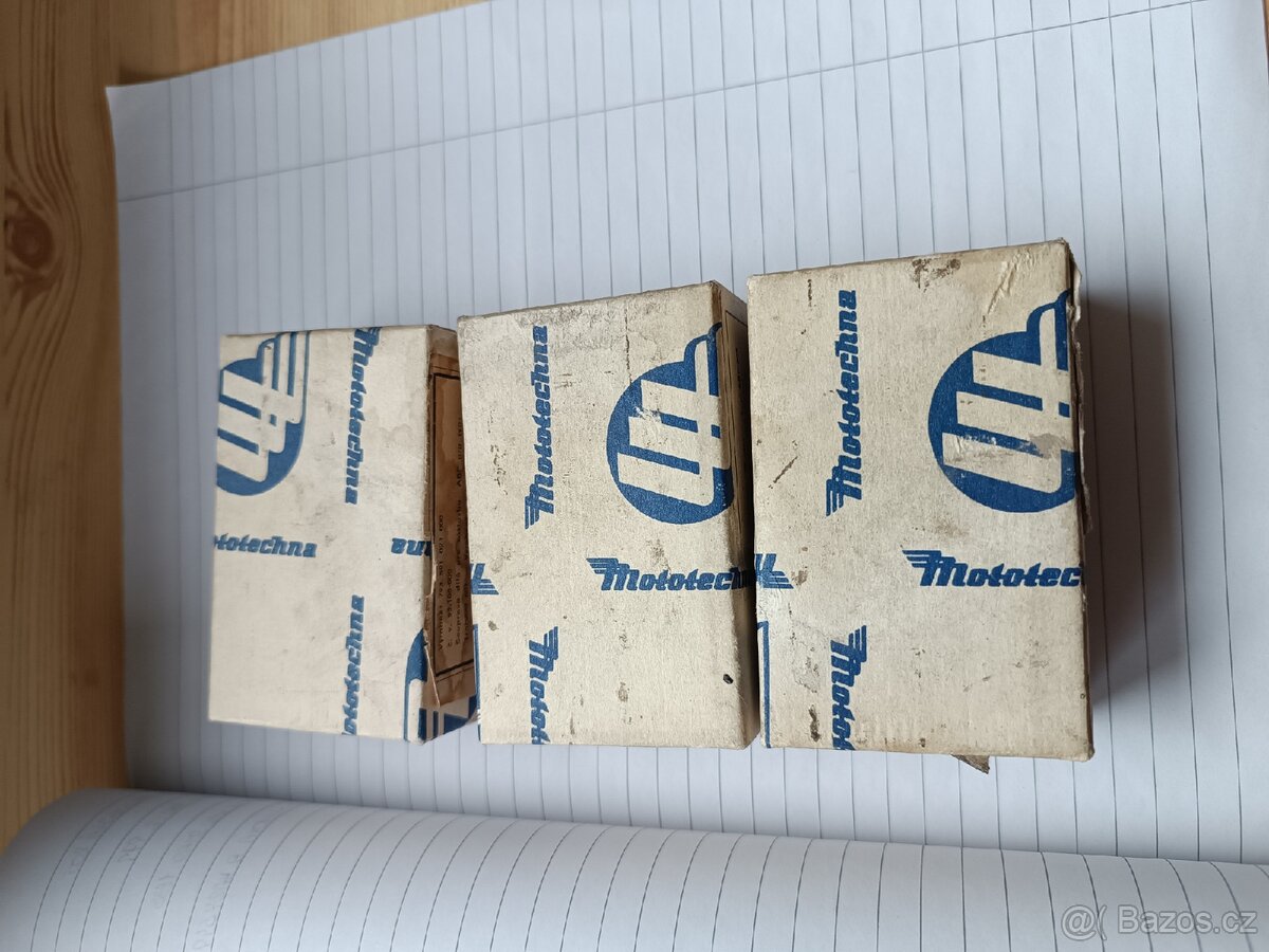 Mototechna krabičky na Trabant 601 díly. - 2