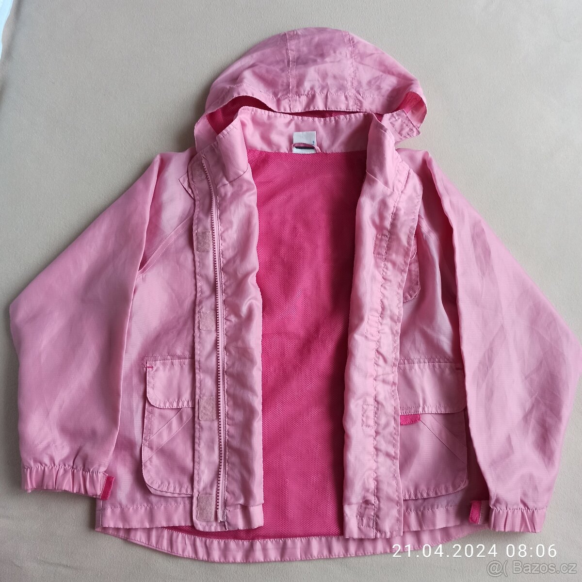 Letní bunda, vel. 134, 8-9 let - 2