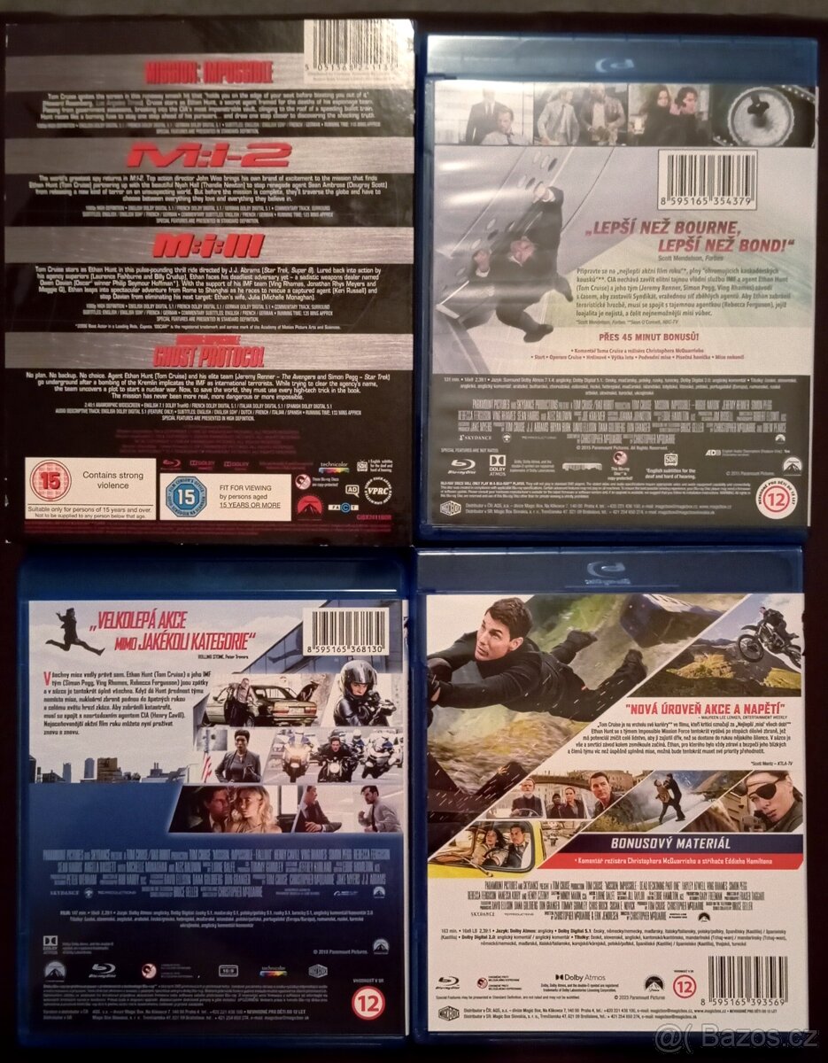 Mission impossible kolekce 7 filmů Blu-Ray - 2