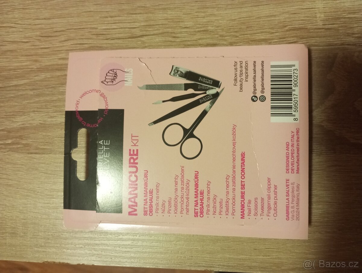 Manikúra Gabriella Salvete – cestovní sada, nová - 2
