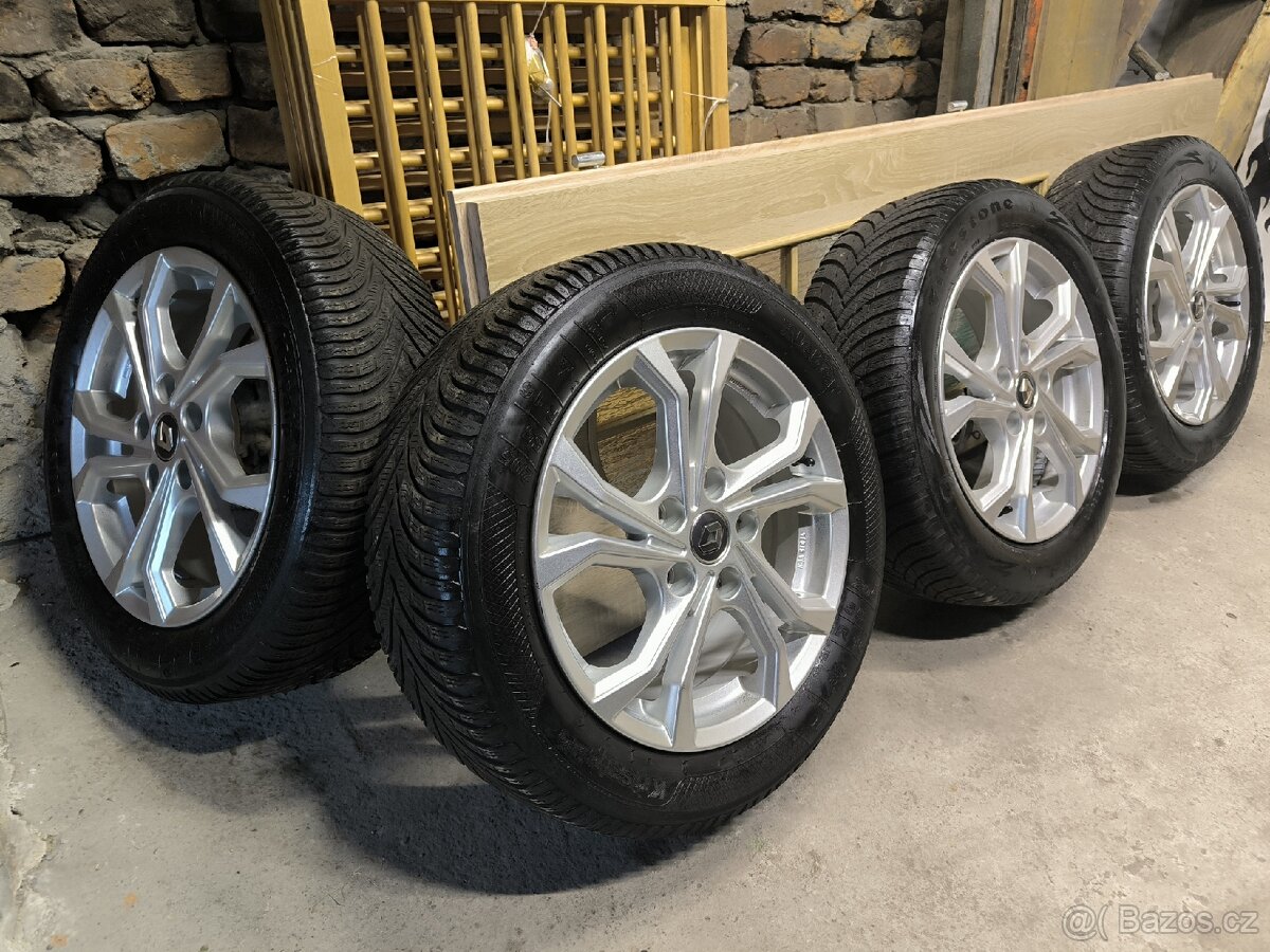 ALU kola Renault Megane 5x114,3 r16 Originál,zimpneu88%+TPMS - 2