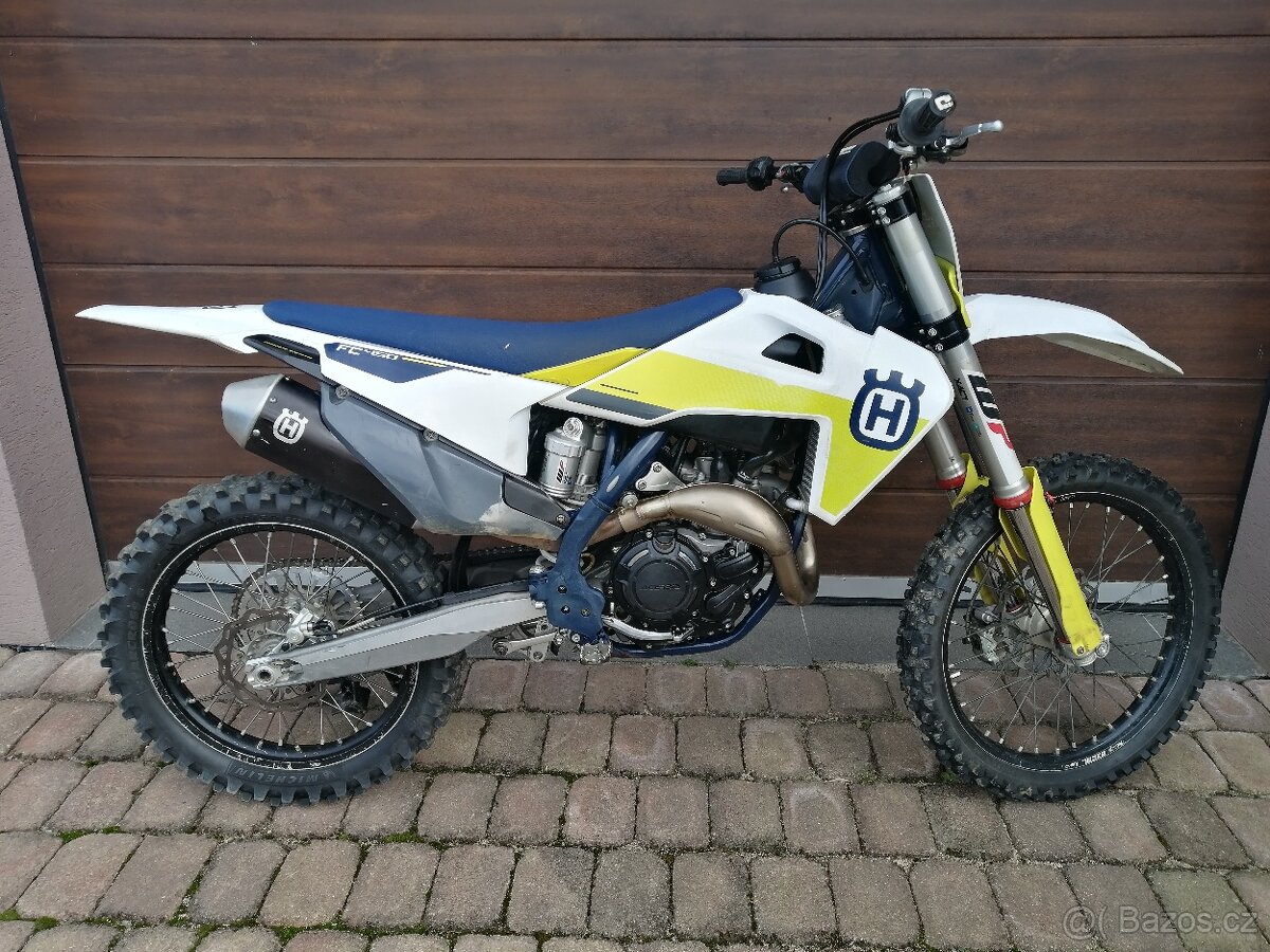 Prodám Husqvarnu FC450,rok 2021,159MTh,rozvody
