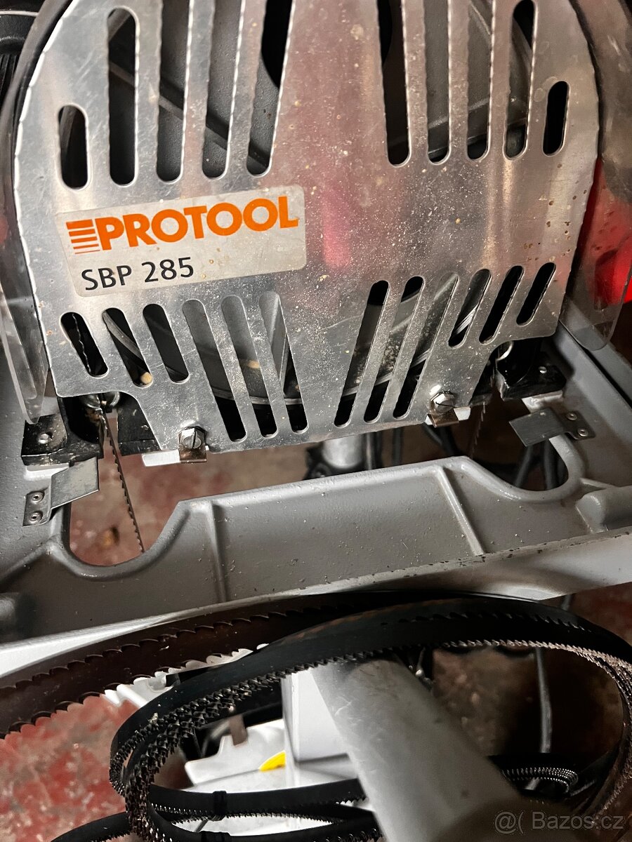 Protool SBP 285 s protool vozíkem a pilovými plátky - 2