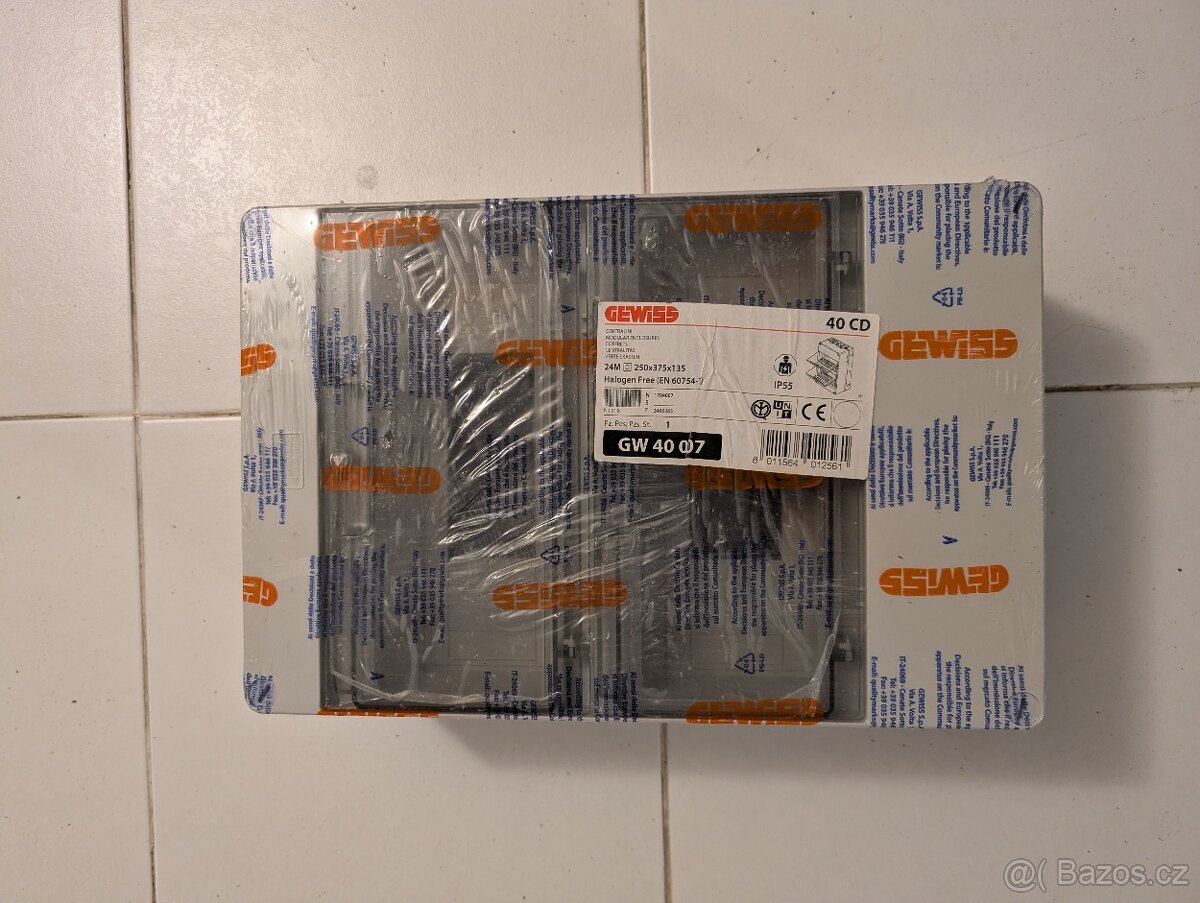 Rozvodné krabice GEWISS / SEZ / Hager – více kusů nové - 2