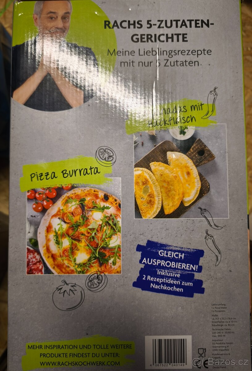 Elektrická trouba na pizzu - výrobník pizzy KOCHWERK - 2