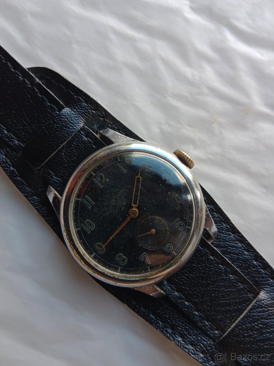 Staré, funkční, vojenské Sviss hodinky- Metro - 2