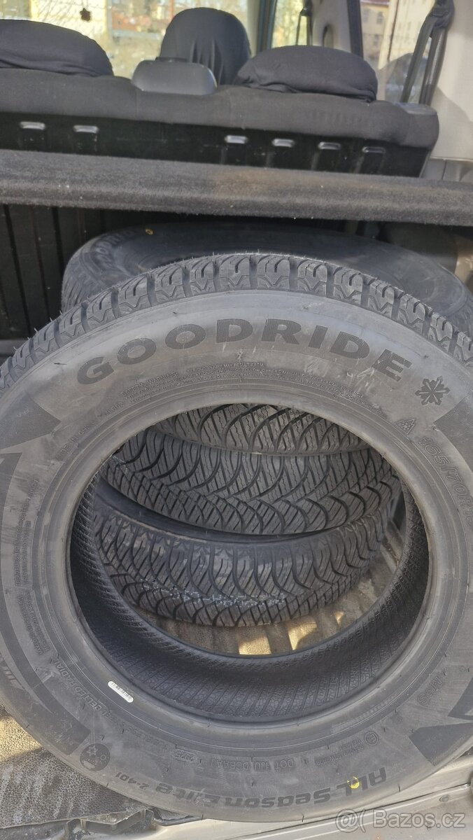 Nové celoroční pneumatiky 165/70 R13 - 2