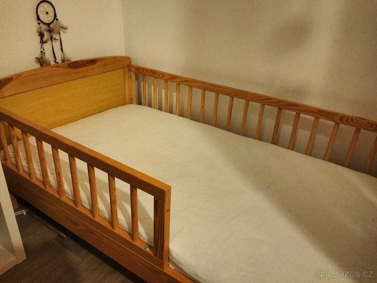 Dětská postel s matrací a roštem - 2