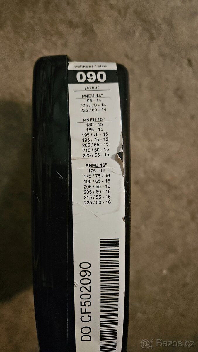 Sněhové řetězy velikost 90 14"-16" - 2