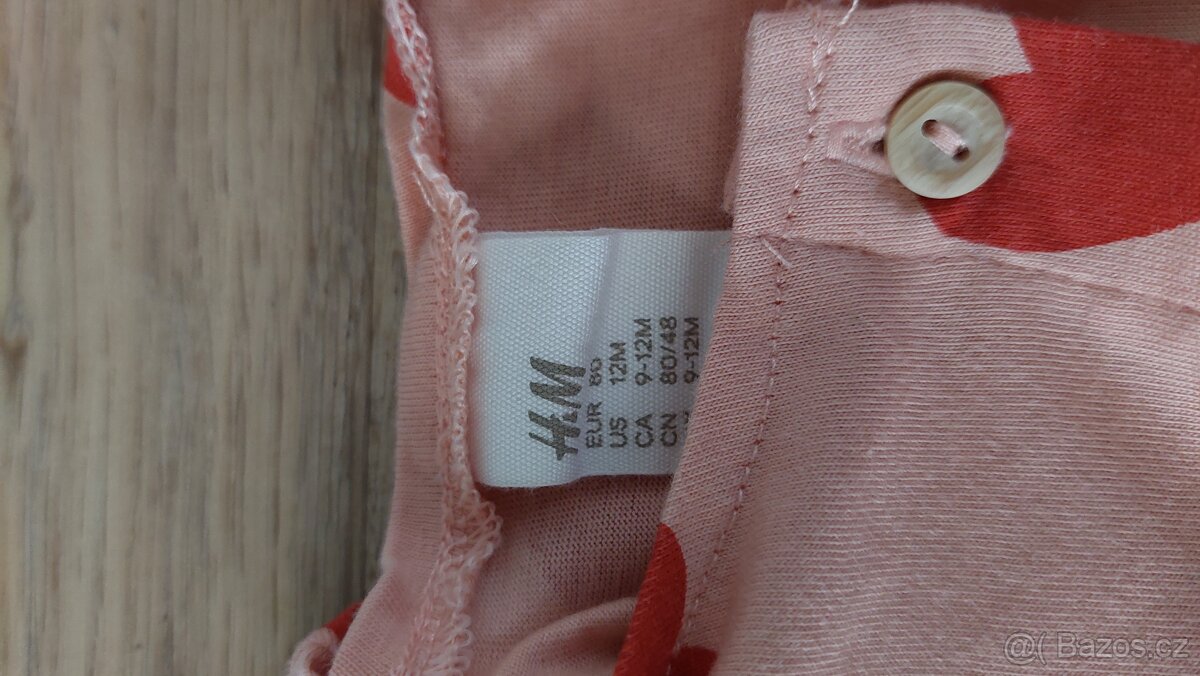 Šatičky H&M, velikost 80, NOVÉ - 2