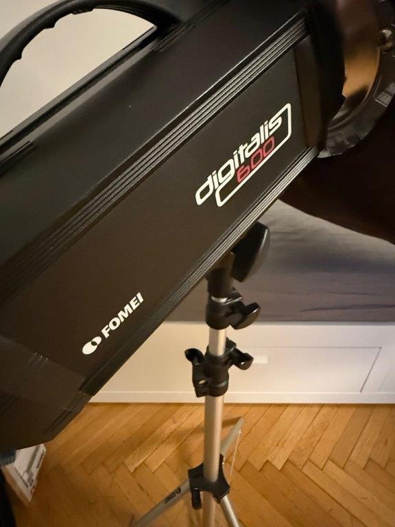 Studiové blesky Fomei Digitalis 600 - 2