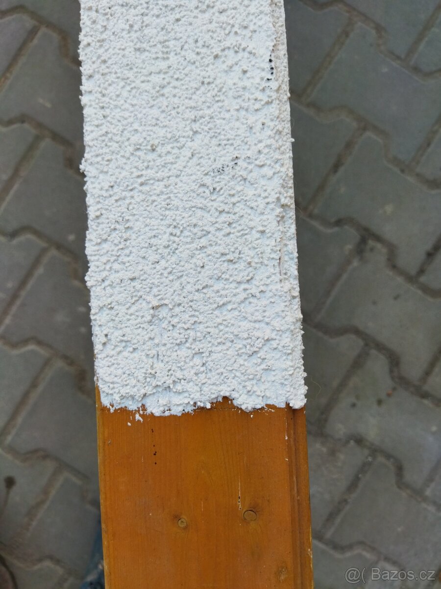 Natahovací silikonová omítka bílá - 2