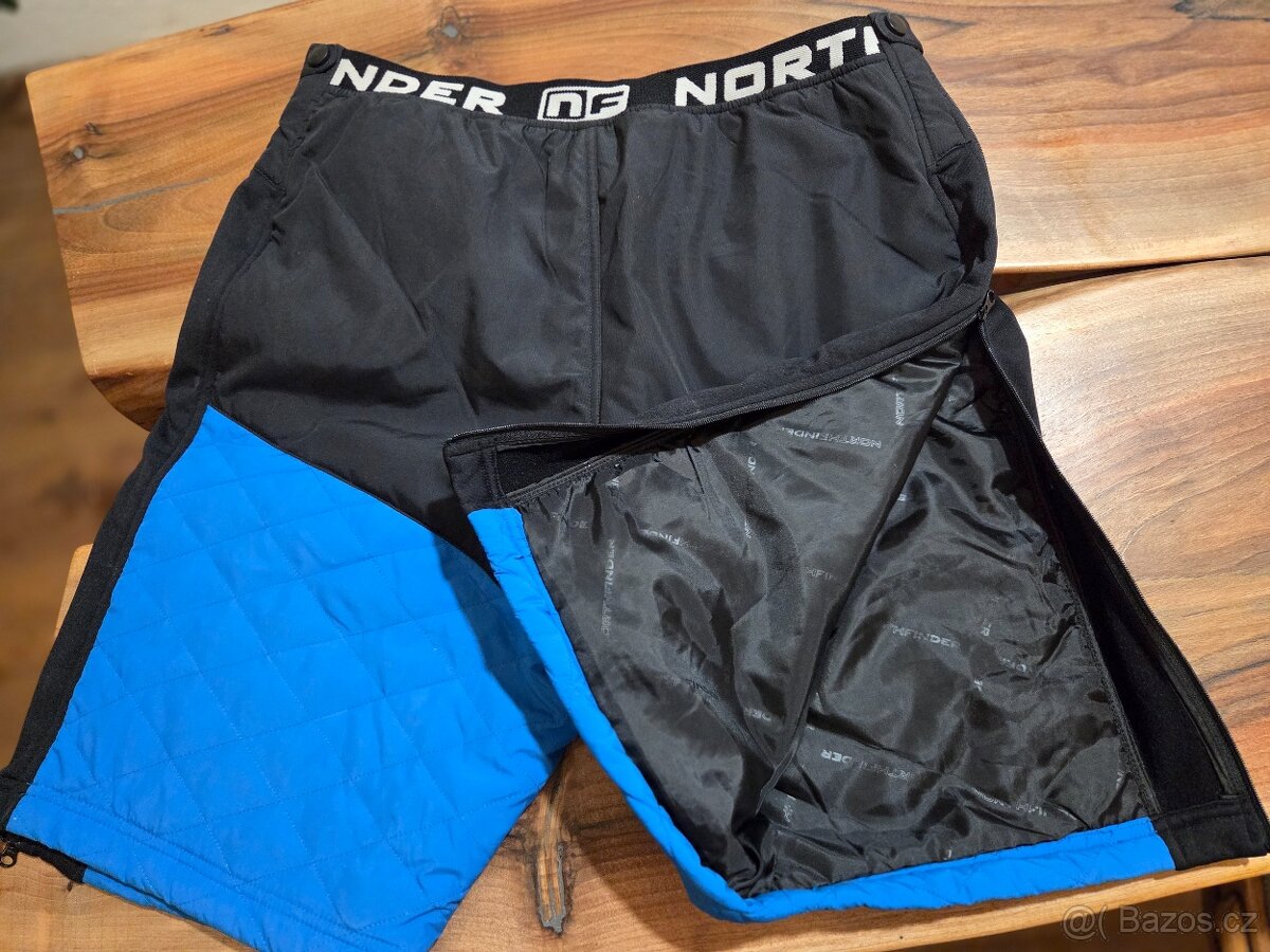 Zateplené lyžařské kraťasy Northfinder, vel. XXL - 2