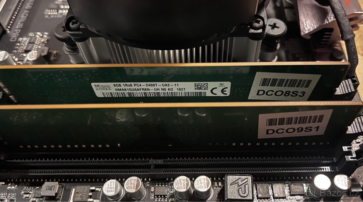 AMD Ryzen 5 3500X + deska Aorus B450 Pro - 2