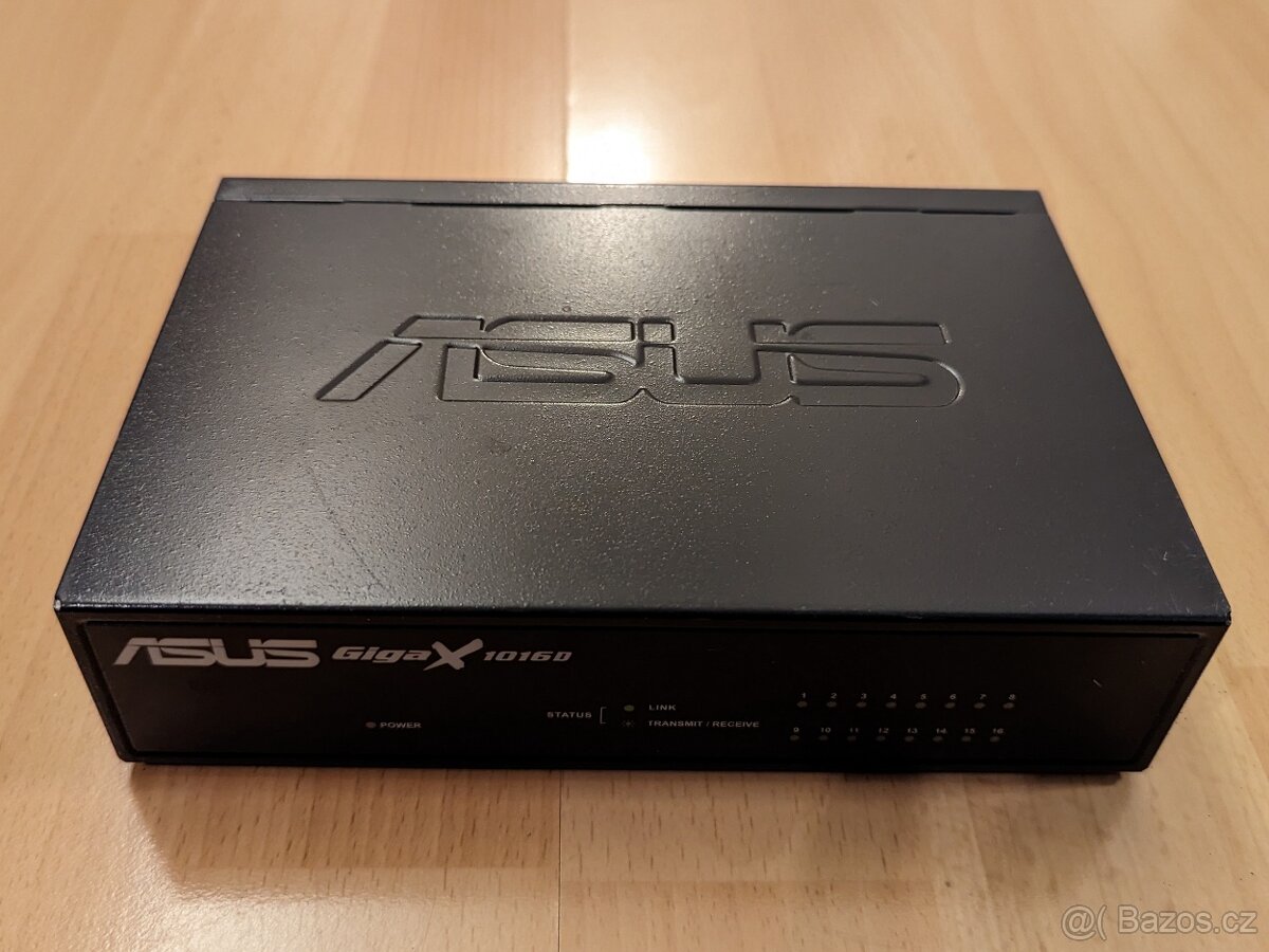 ASUS GigaX 1016D – 16portový Fast Ethernet switch - 2