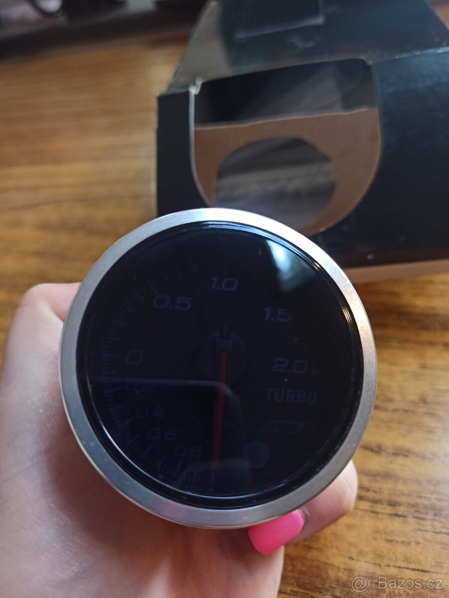 Nový přídavný budík Turbo 2.0 bar 52mm - 2