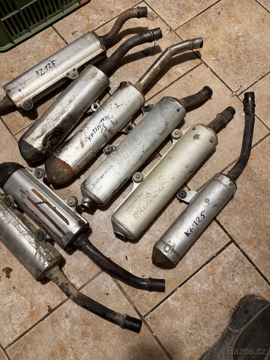 Koncovky výfuku Kawasaki Kx 125 Kx 250