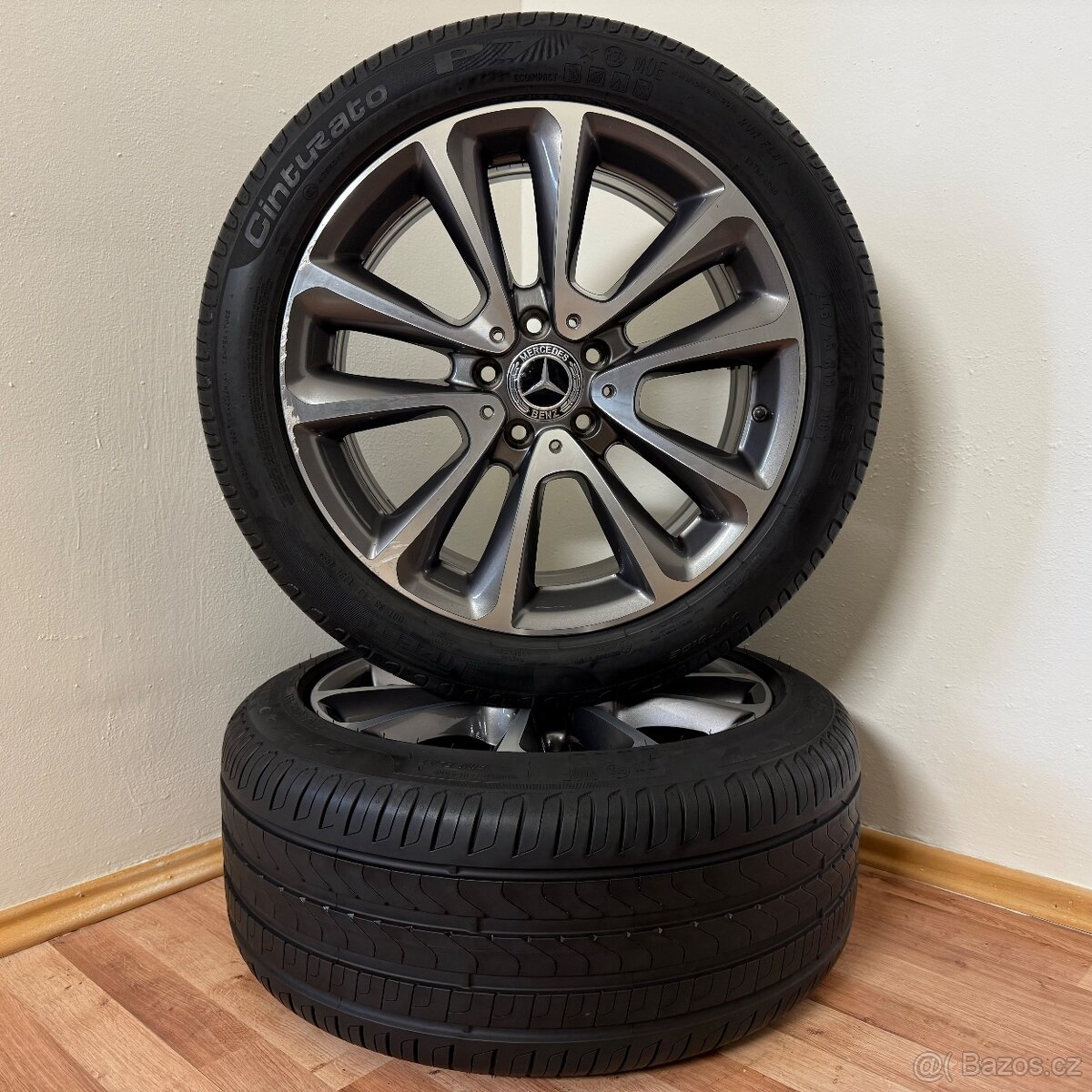 DVOUROZMĚRNÁ MERCEDES E W213 5x112 R18+LETNÍ PNEU - 2