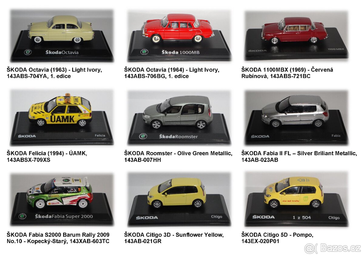 ABREX ŠKODA 1:43 - 2