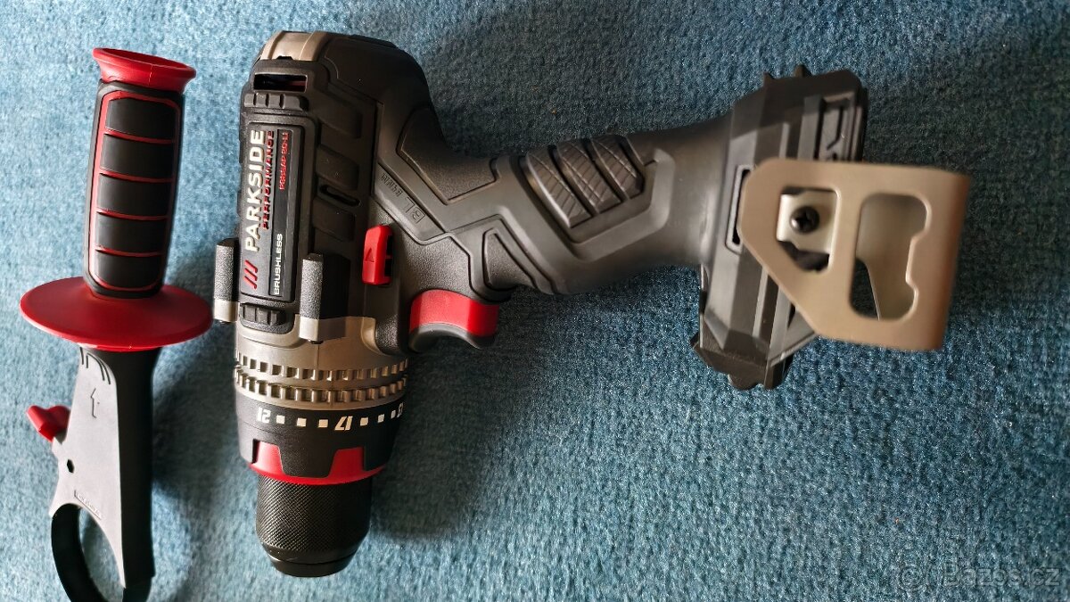 Aku příklepová vrtačka Parkside Performance - 2