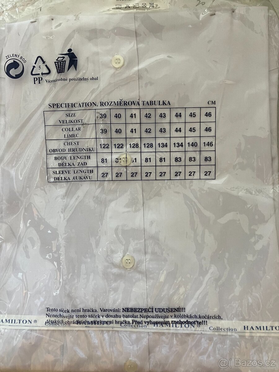 Košile pánská obleková - 2