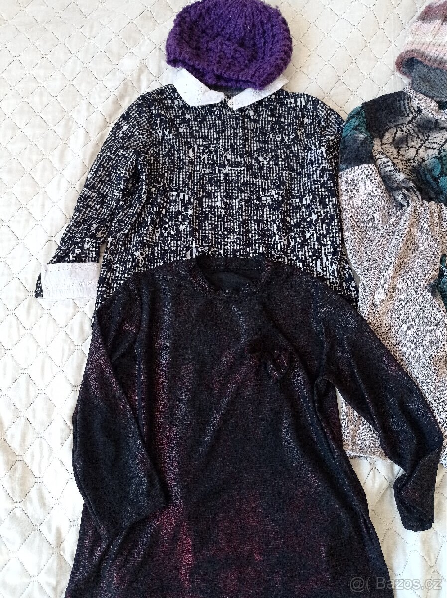 Oblečení do chladných dnů, holka 116-122 - 2