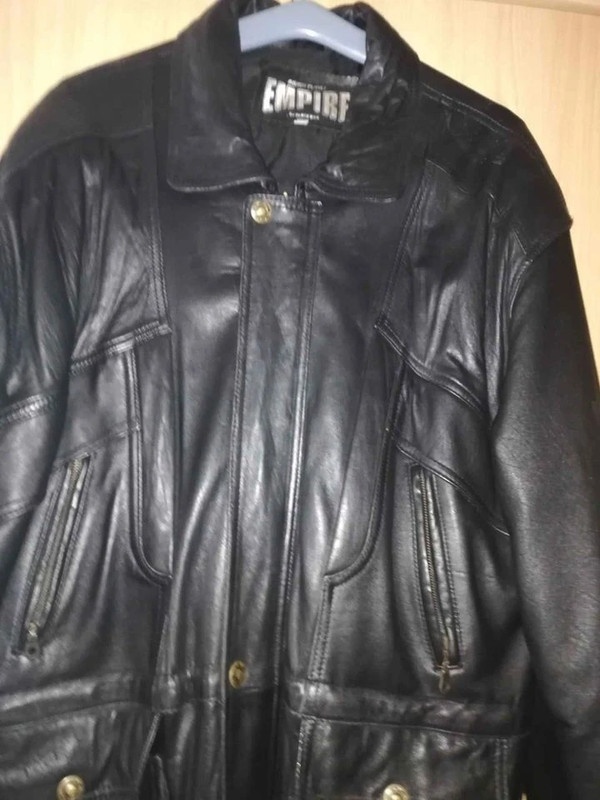 pánská kožená bunda - 2