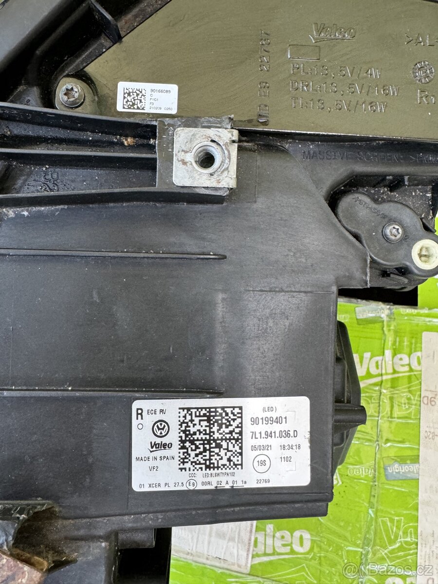 Přední světla vw transportér t6.1 full led - 2