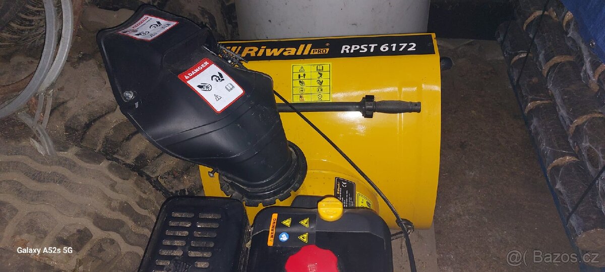 Prodám sněhovou frézu Riwall PRO RPST 6172 - 2