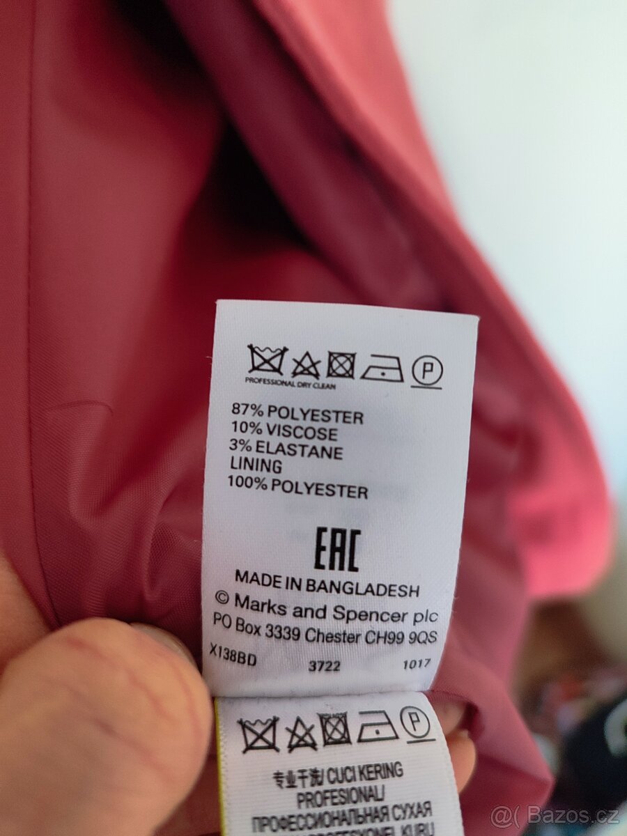 Krásný dámský kabát zn. M&S - 2