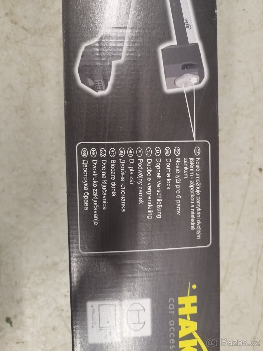 Nosič lyží na auto hakr - 2