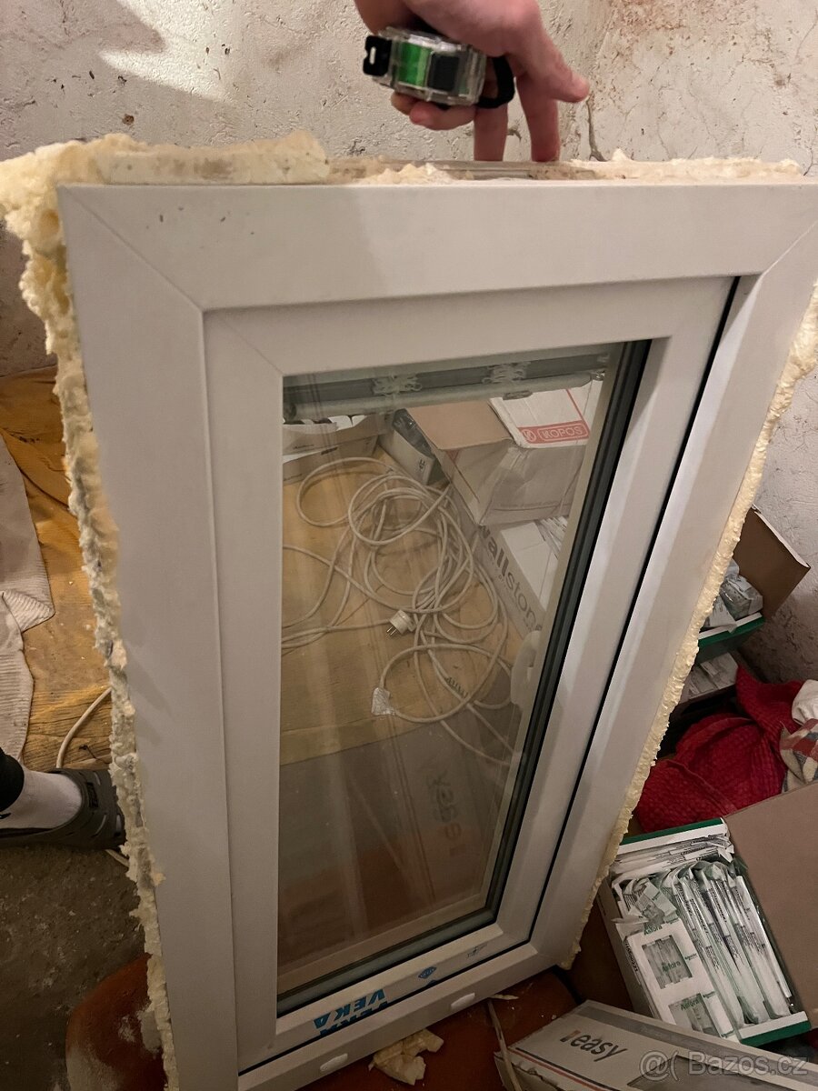 Plastové okno – otevíravé/sklopné, bílé - 2