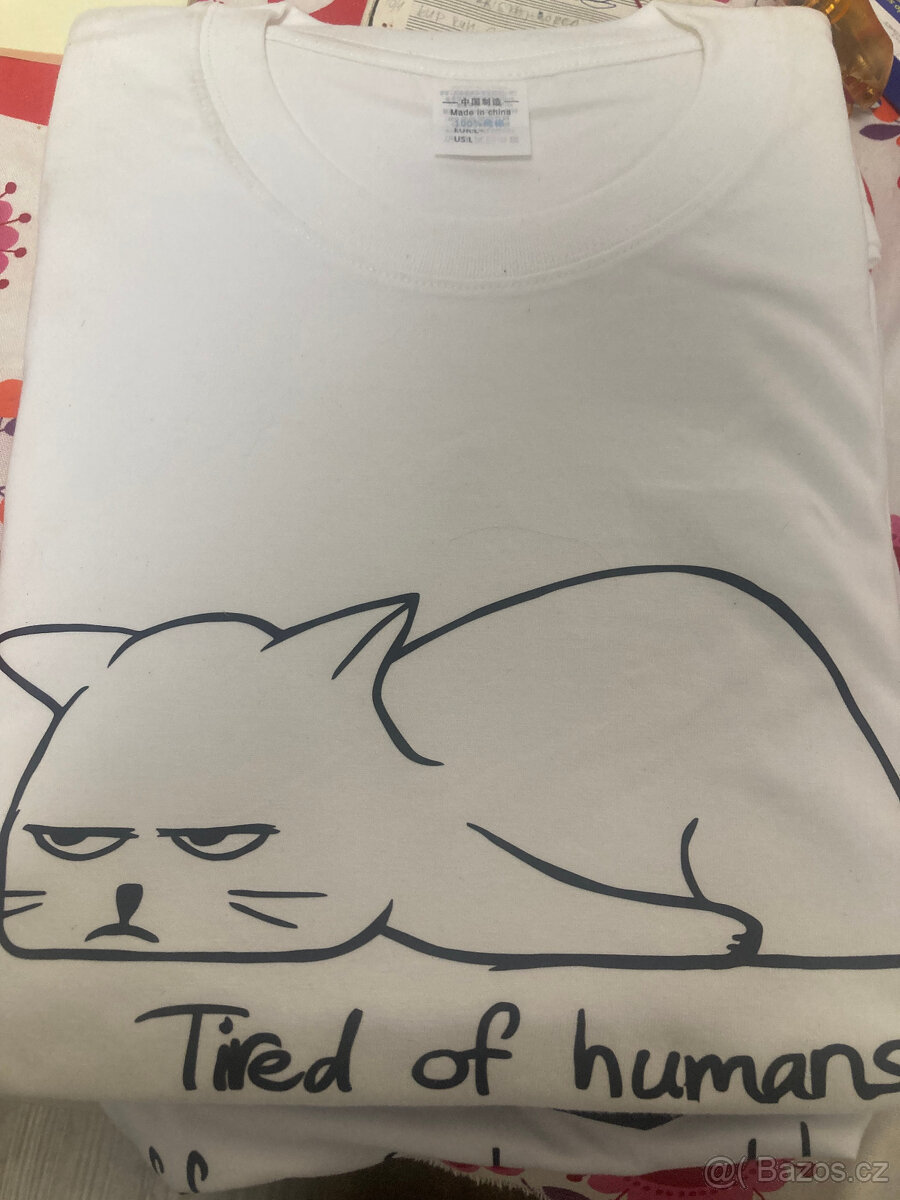 Trička s potiskem kočka, pes - 2