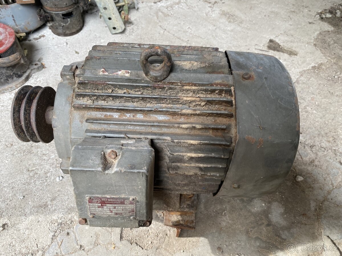 Elektromotor 3kw 2900ot, vibrační motor - 2