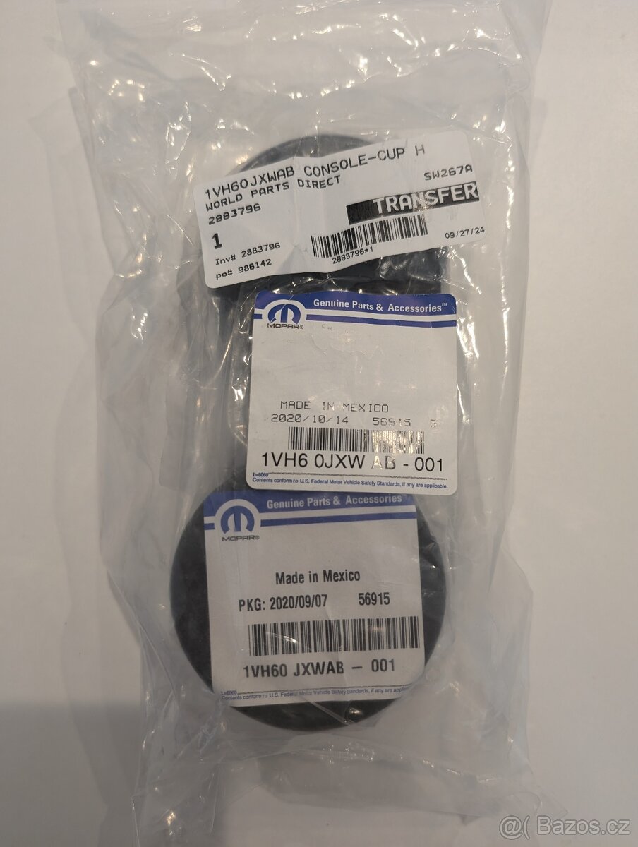 Vložka do držáku nápojů do Fiatu 500 - 2