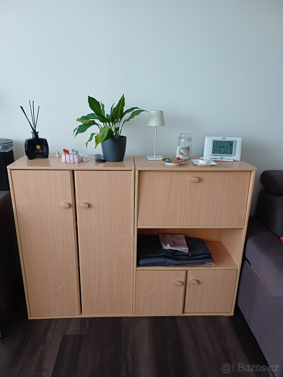 Obývací stěna – 4ks skříněk - 2