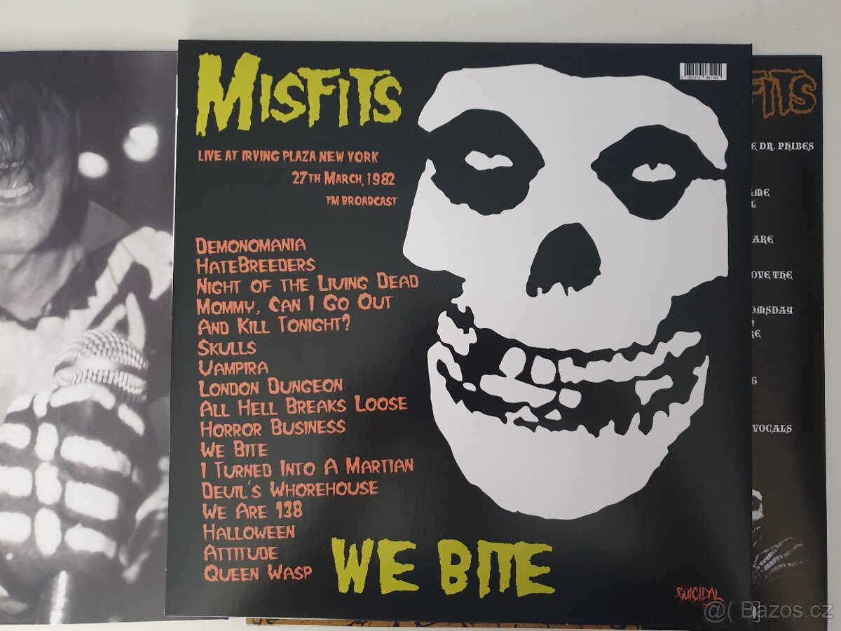 Misfits koncerty, živáky 3xLP - 2