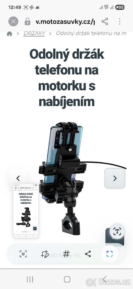 Prodám držák telefonu - 2