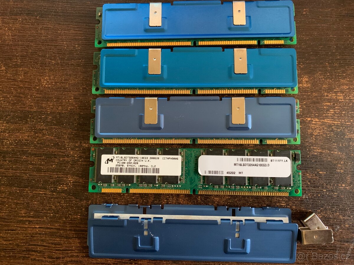 4x paměť RAM 256MB/PC100 (Apple iMac, atd.) - 2