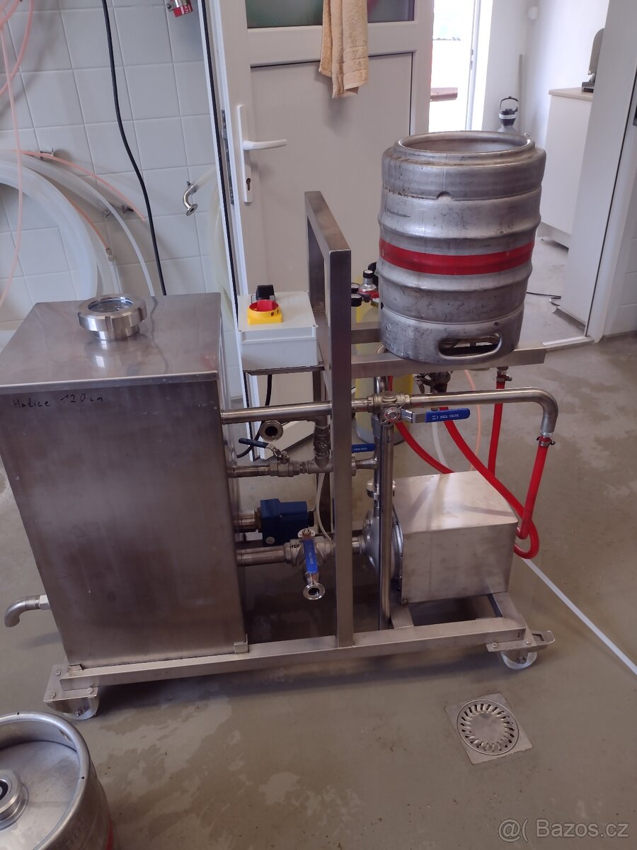 Myčka KEG sudů - 2