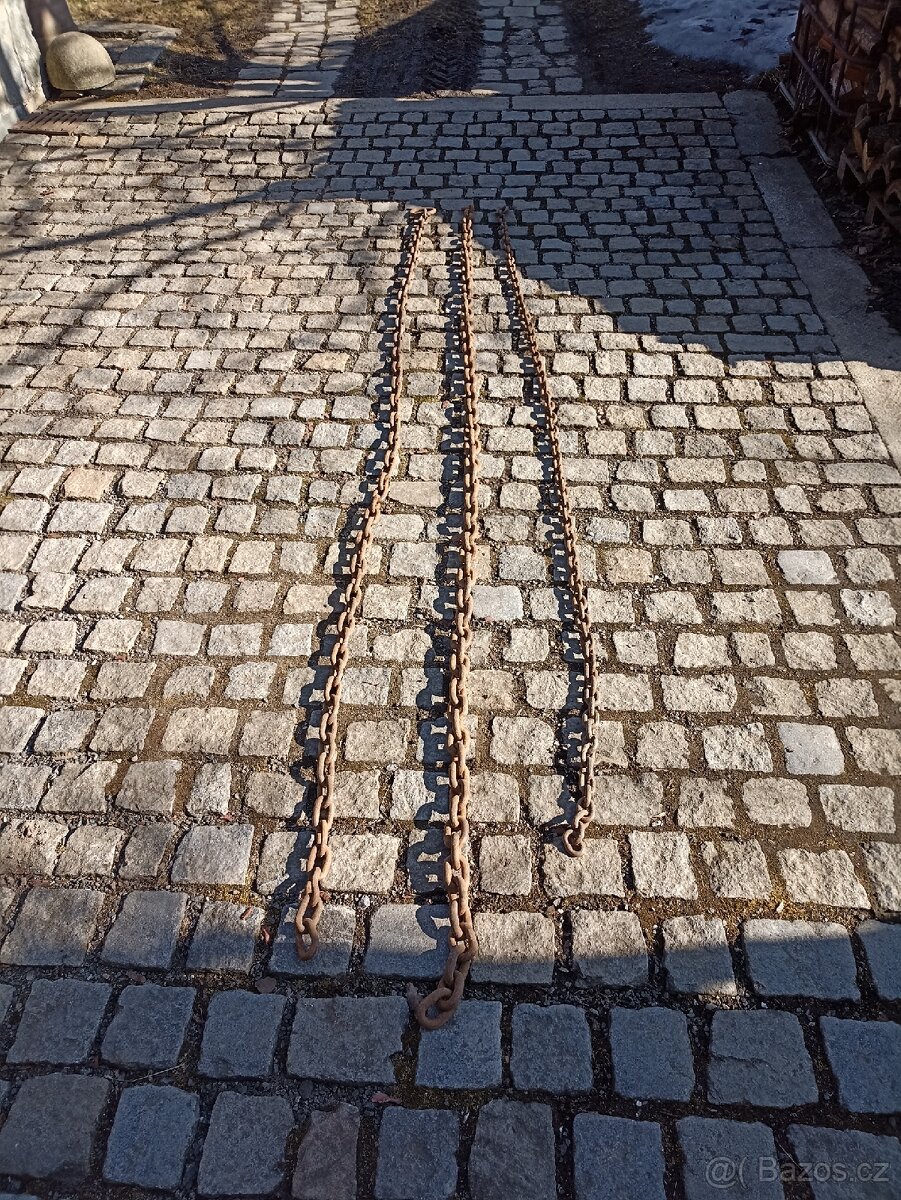 2 x masivní řetěz - 2