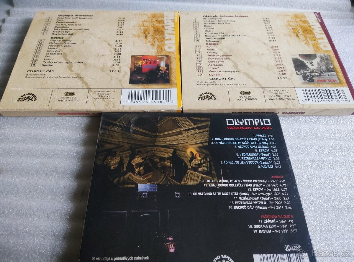 Cd - 3 x Olympic - 2