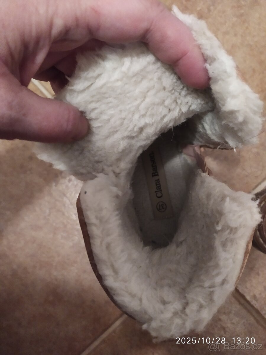 Polokozačky Clara Barson vel.37 - 2